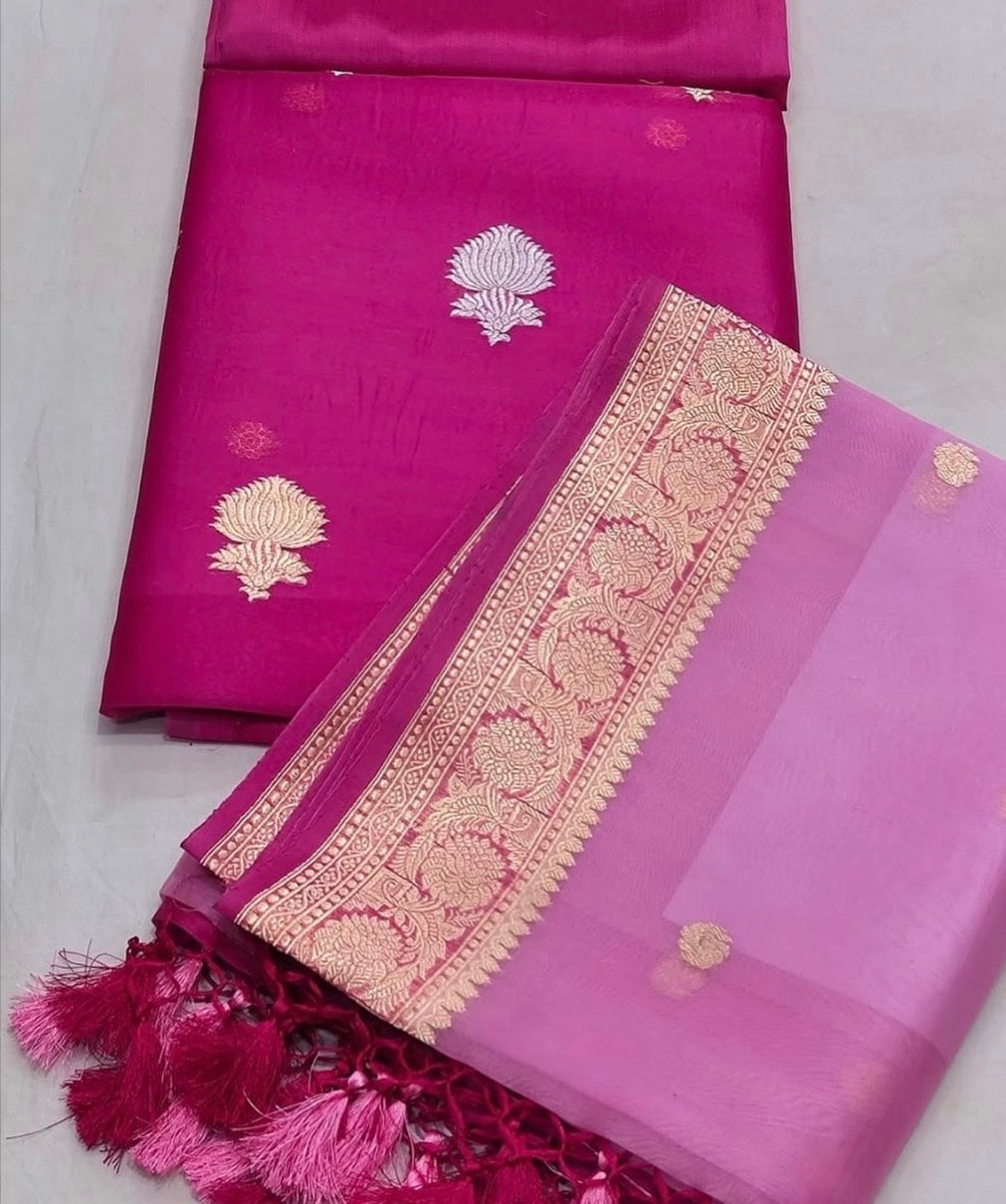 Pure Kora Silk Suit Set