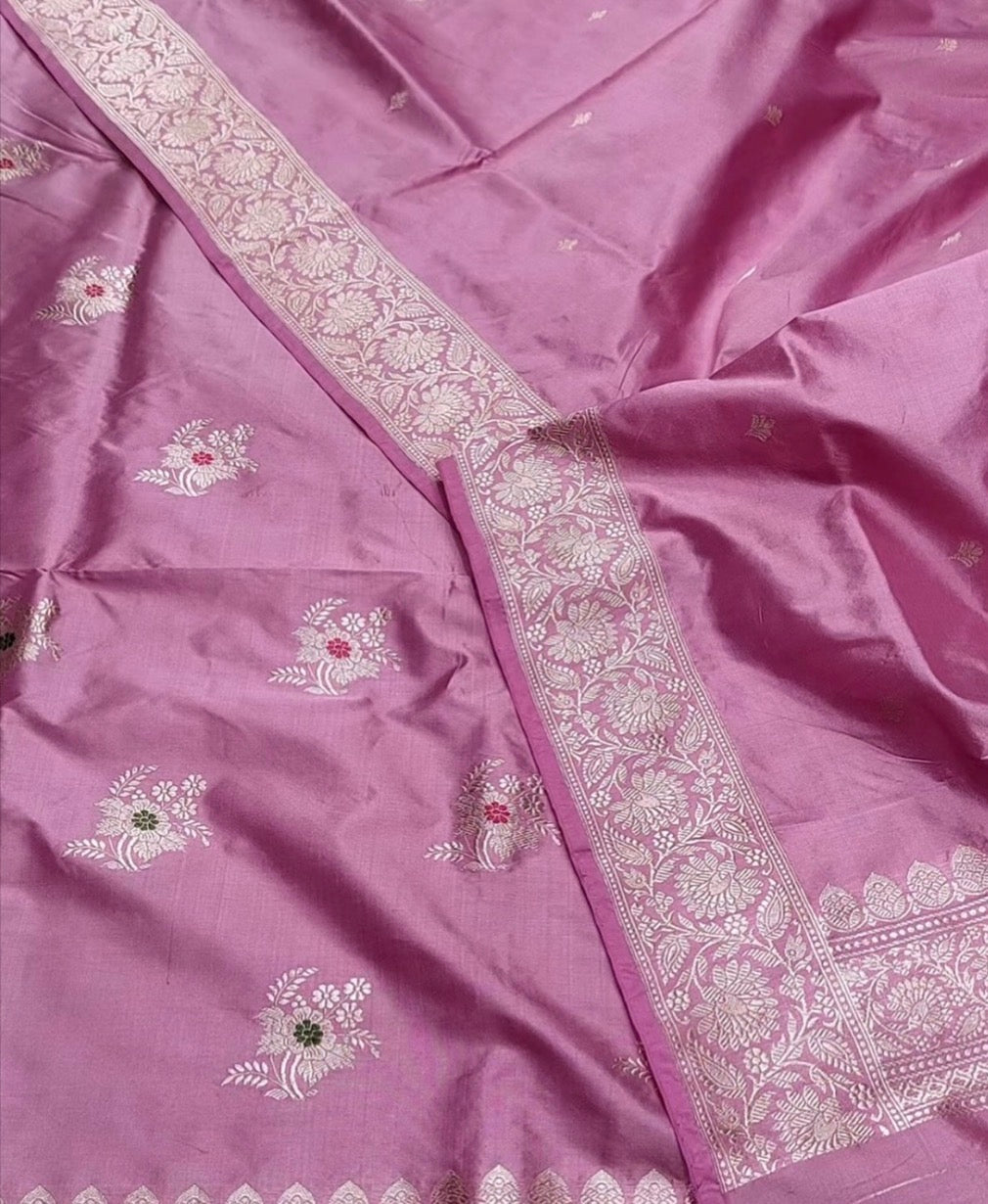 Pure Katan Silk Suit