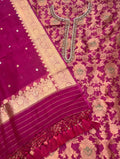 Pure Brocade Silk Handwork Suit Set