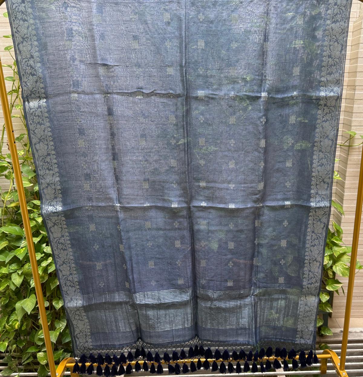 Pure Linen Dupatta
