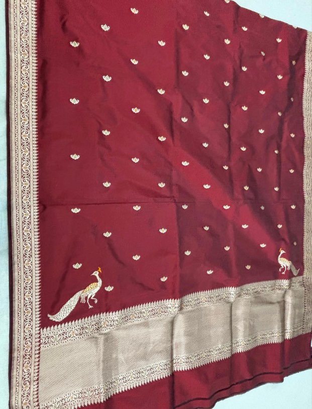 Pure Katan Silk Dupatta