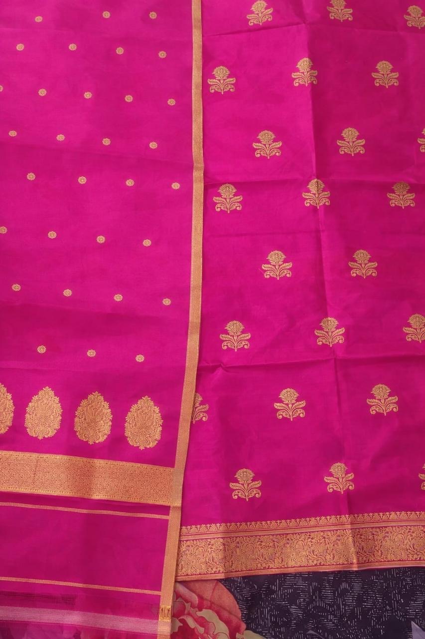 Pure Kora Silk Suit Set